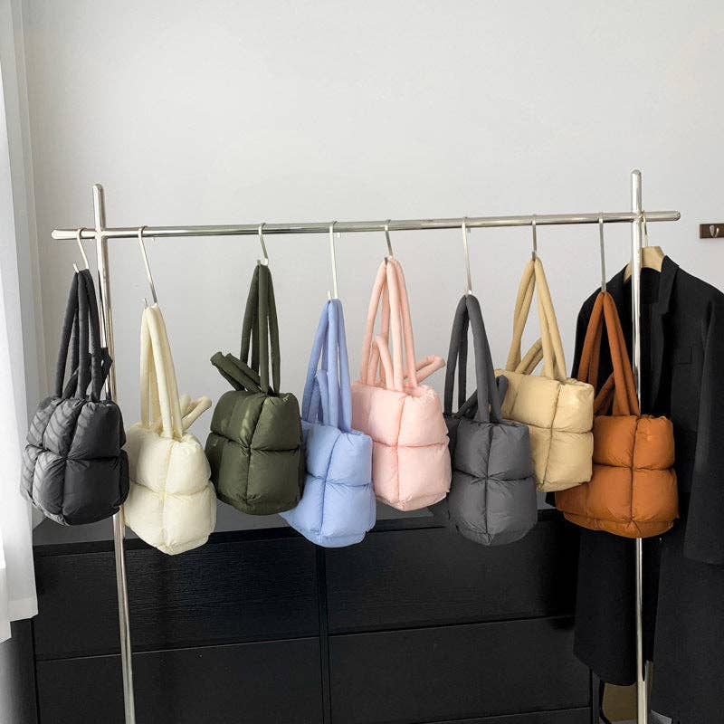 Simple Puffer Tote Bag