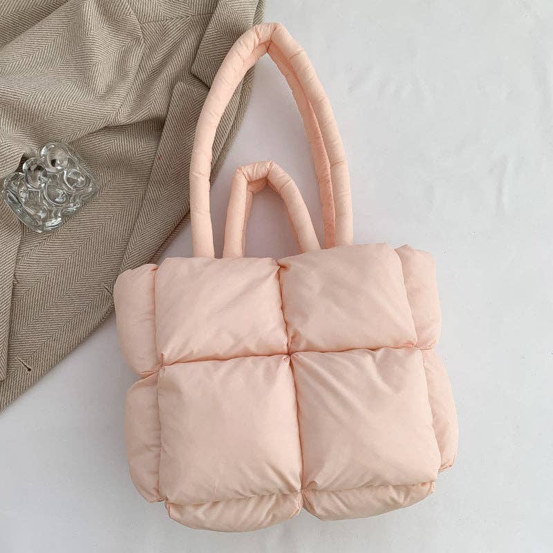 Simple Puffer Tote Bag