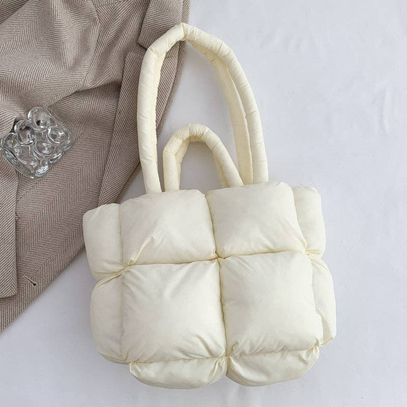 Simple Puffer Tote Bag