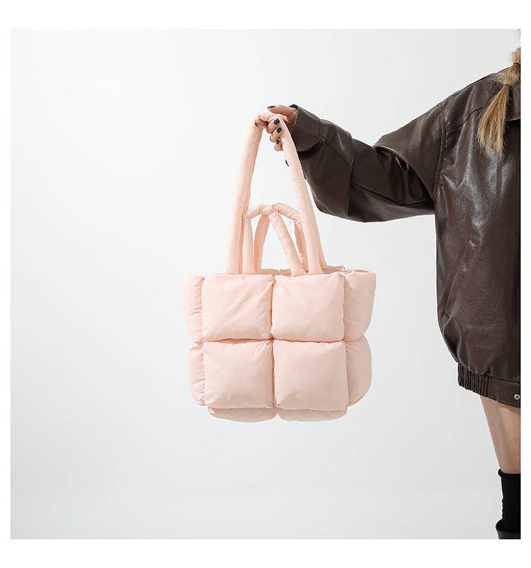 Simple Puffer Tote Bag