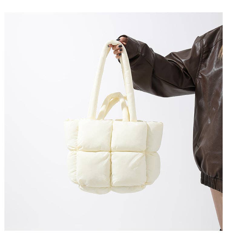 Simple Puffer Tote Bag