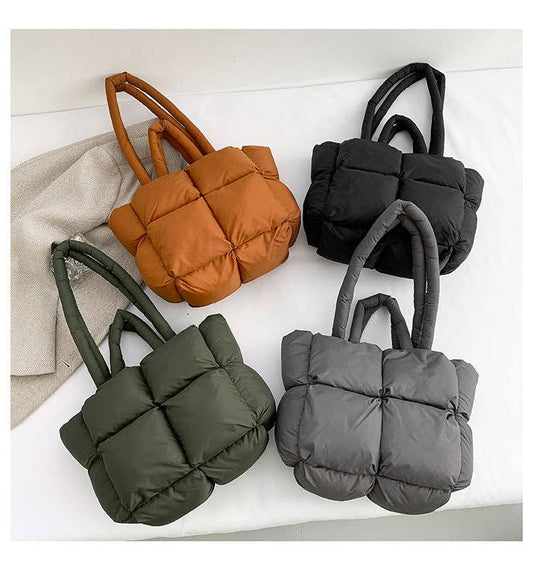 Simple Puffer Tote Bag