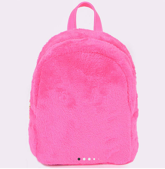 Fur Backpack