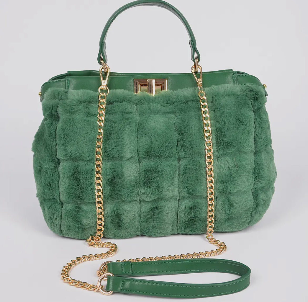 Fur Chain Handbag