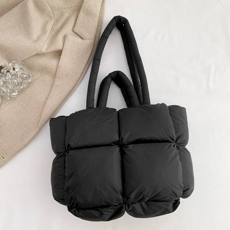 Simple Puffer Tote Bag