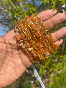 Gold/Stone Bonny Beads